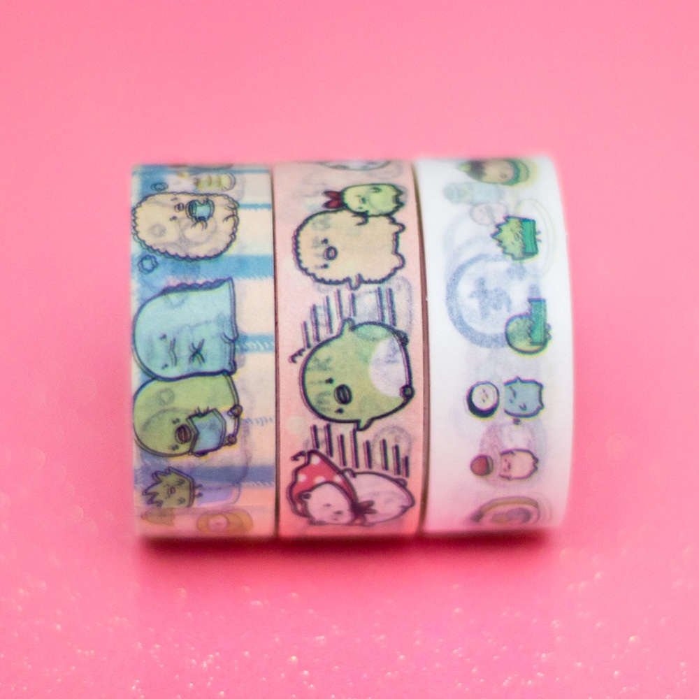 Kawaii Sumikko Gurashi Washi Tape Bundle - Picture 2 of 4